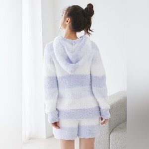 Gelato Pique Japanese Luxury Loungewear Fluffy Soft Short Jacket Set